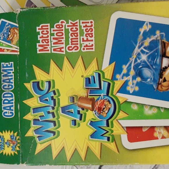 Whac-A-Mole Card Game COMPLETE (2009), Box Damage - Picture 1 of 16